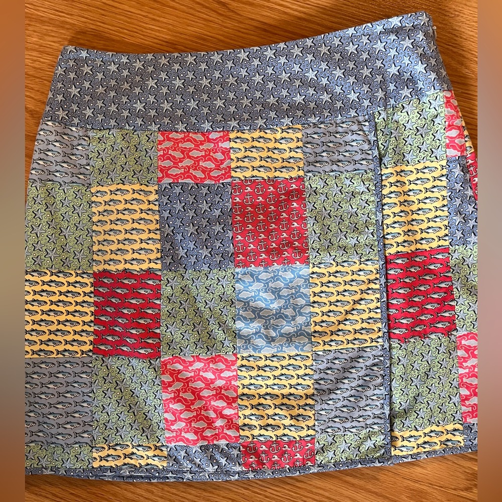 Vineyard Vines Patchwork Skirt. NWT size‎ 0